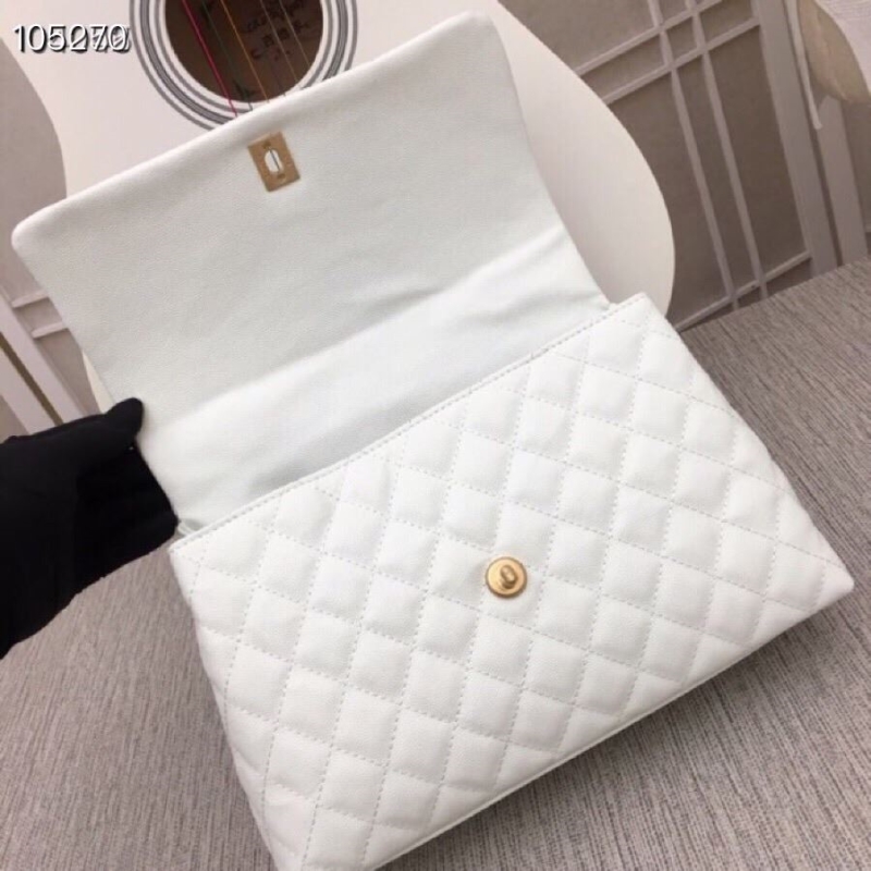 Ch**el top handle bags
